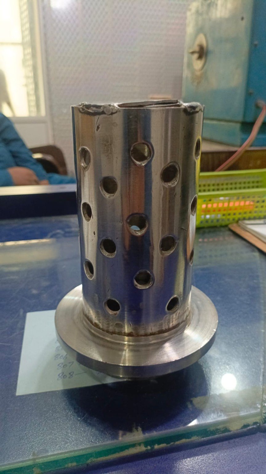 Stainless steel jewelry casting flask manufactured by AHMAD ENGINEERING WORKS
